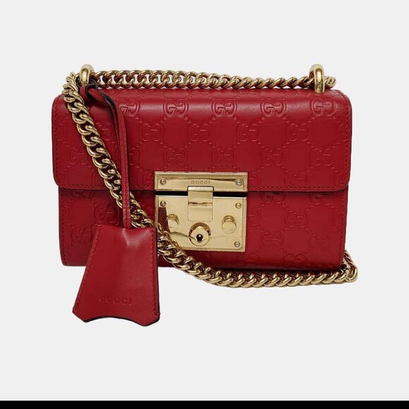 Gucci Padlock Shoulder Bag Guccissima Leather Small - Picture 11 of 16